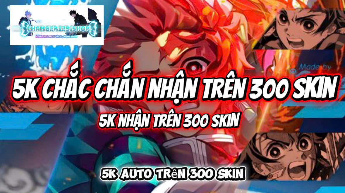 Túi mù 300 skin
